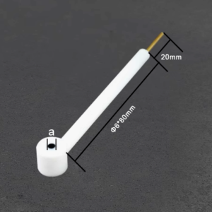 L-shape Glassy Carbon Disc Electrode (PTFE)