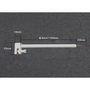 L-shape Copper Electrode Holder (PTFE)