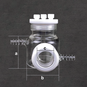 Optical Electrochemical Cell with Water Bath, Sealed/Unsealed