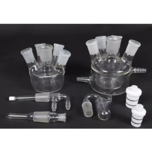 Five-port Electrochemical Cell, With/Without Water Bath