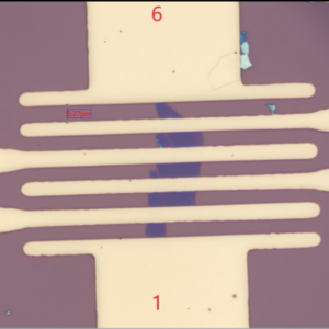 Mechanically Exfoliated ReS₂ FET Device